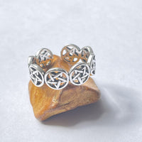 Tibetan Pentagram Ring | Unique Spiritual Jewellery-State of Style