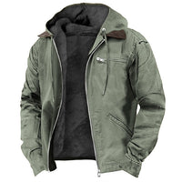 Timeless and Modern Outdoor Jacket for Men – Noah-Olive Green-2XS-State of Style