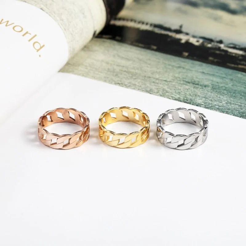 Timeless Beauty Ring - Elara-Rose gold-5-State of Style