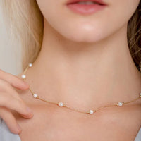 Timeless Gold Pearl Necklace – Serena-State of Style
