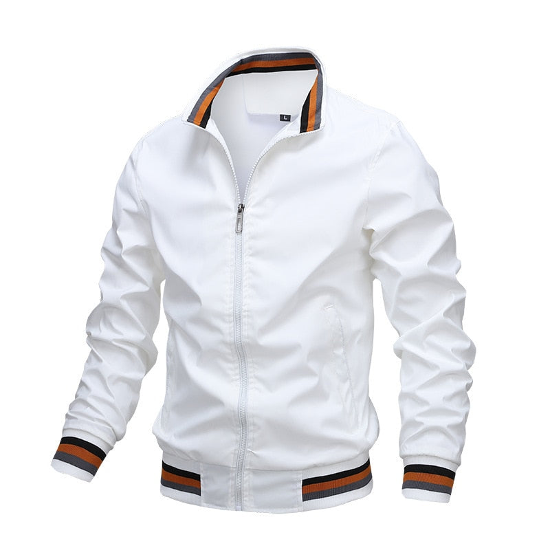 Timeless Jacket for Men – Classic & Versatile Outerwear-White-M-State of Style