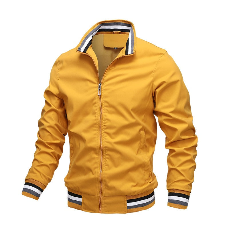 Timeless Jacket for Men – Classic & Versatile Outerwear-Yellow-M-State of Style