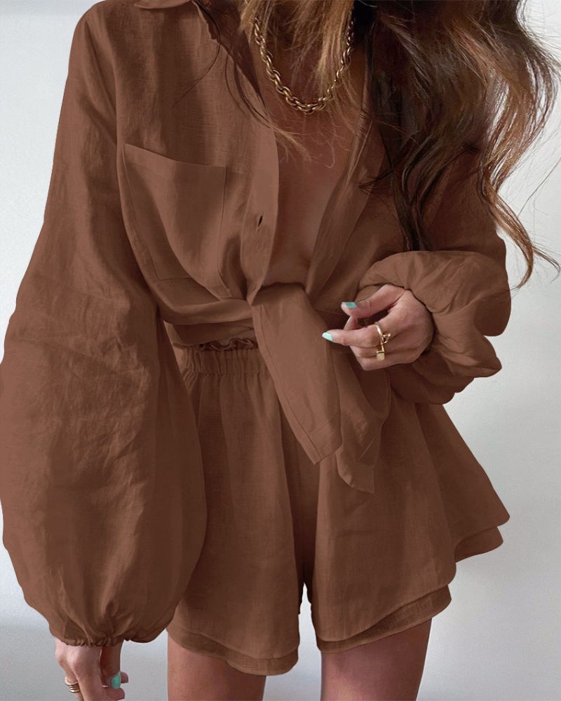 Timeless Linen Summer Set for Women – Celeste-Beige-S-State of Style