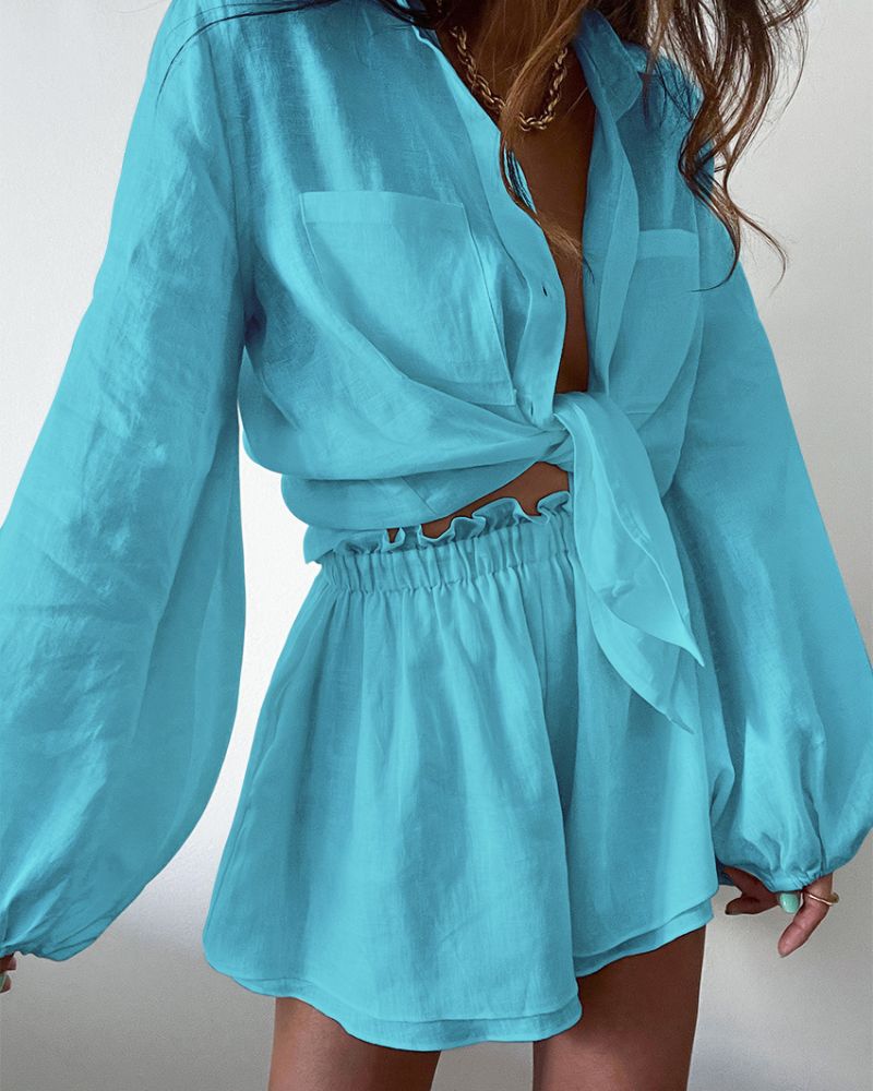 Timeless Linen Summer Set for Women – Celeste-Beige-S-State of Style