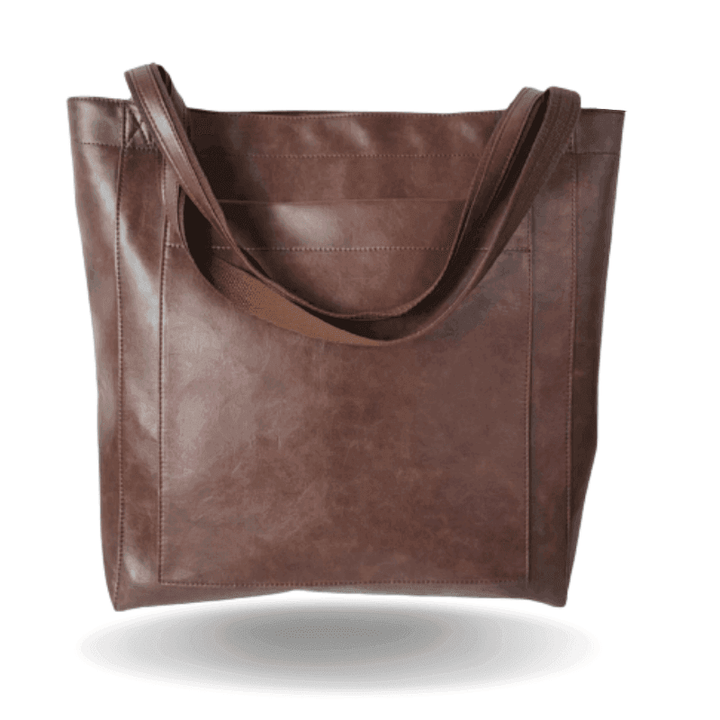 Timeless Tote Bag - Elora-Dark Brown-State of Style