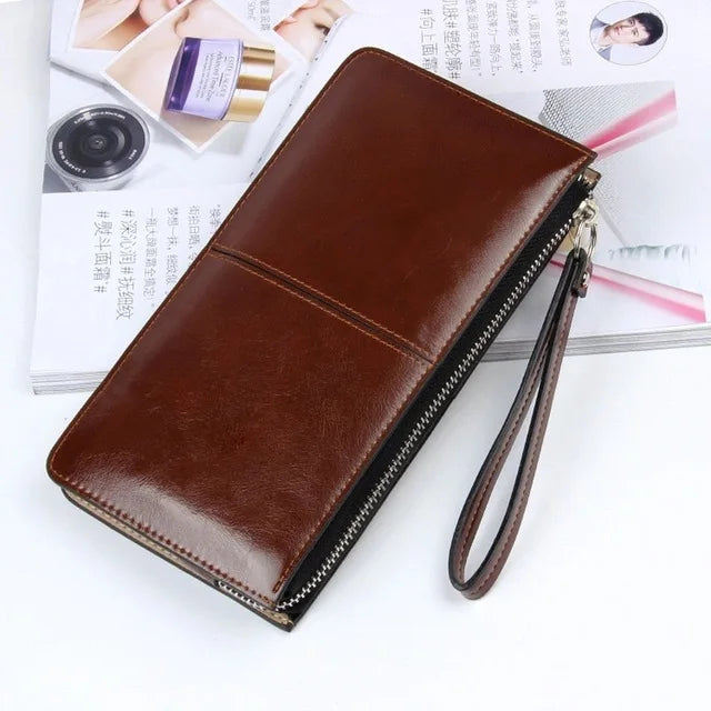 Timeless Vintage Card Holder-Brown-State of Style