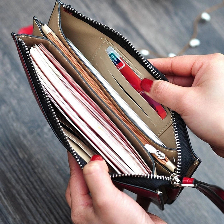 Timeless Vintage Card Holder-Yellow-State of Style