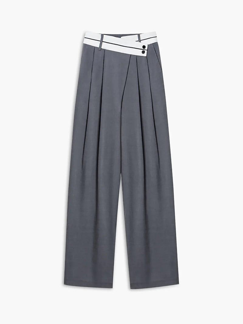 Timeless Women's Trousers with Stylish Fit - Clara-Grey-XS-State of Style