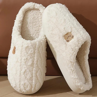 Tinsel - Comfy Soft Slippers for Women-White-3.5-State of Style