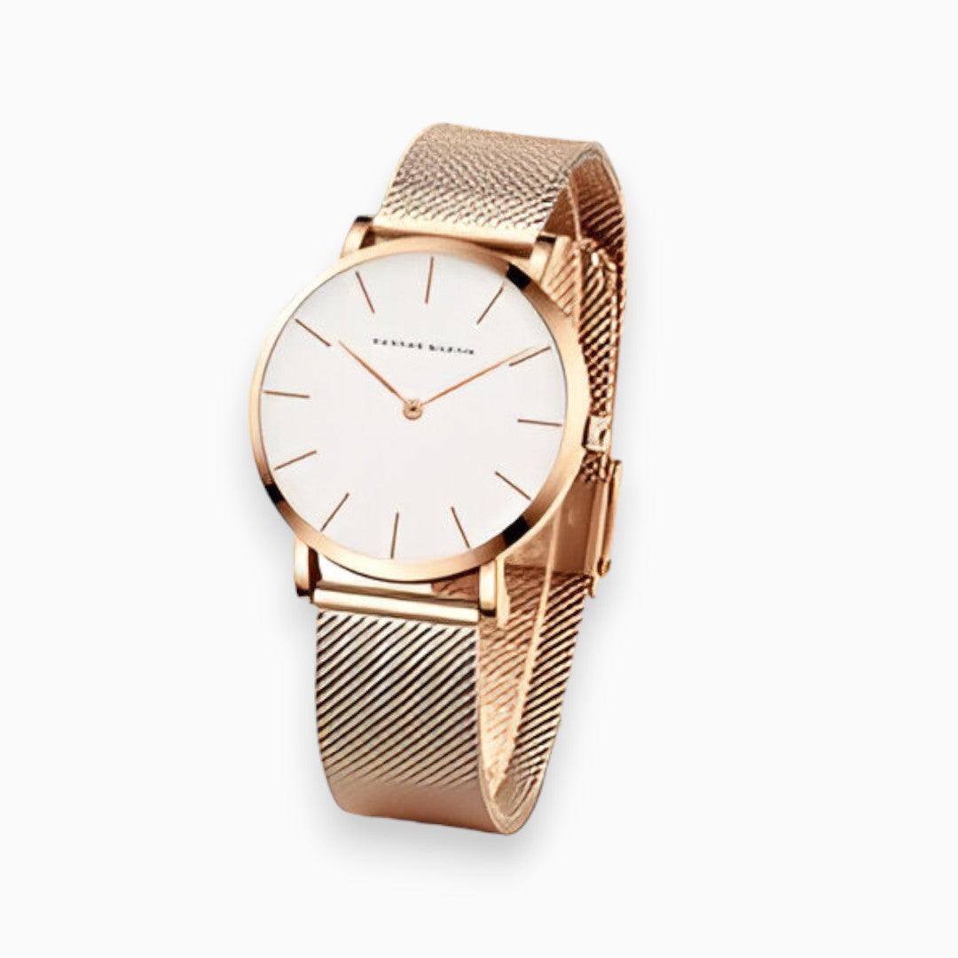Titanium Chic Watch - Elara-Rose Gold-State of Style