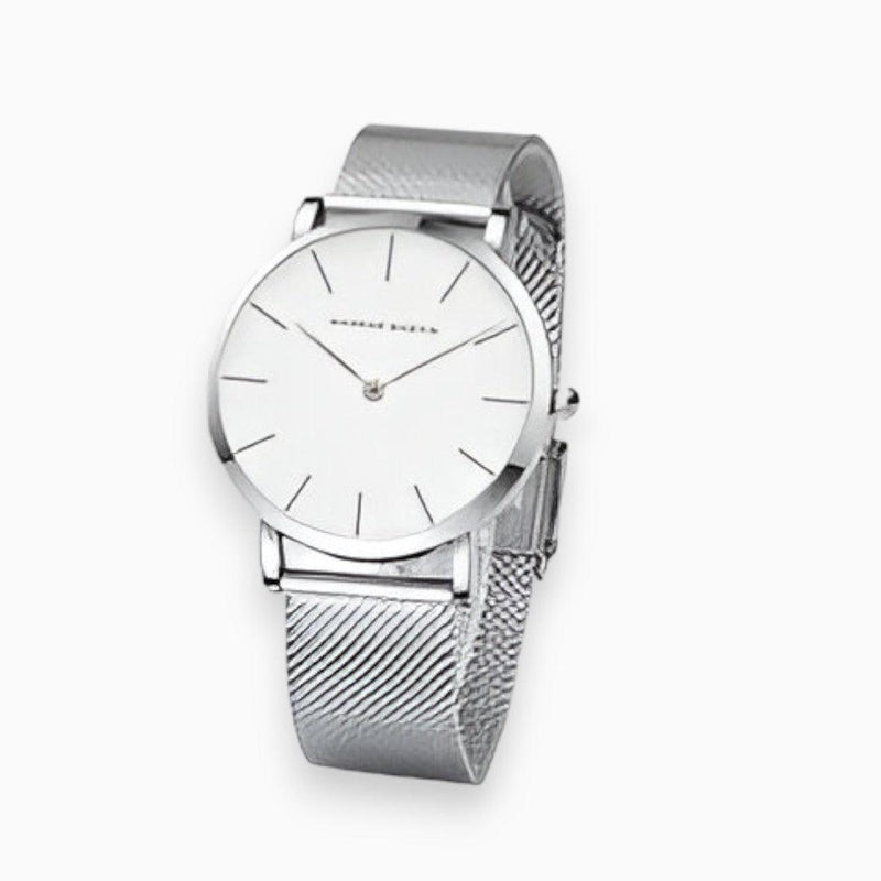 Titanium Chic Watch - Elara-Silver-State of Style