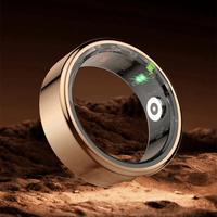 Titanium Health Tracker Ring - VitaRing-Black-18.1mm-State of Style