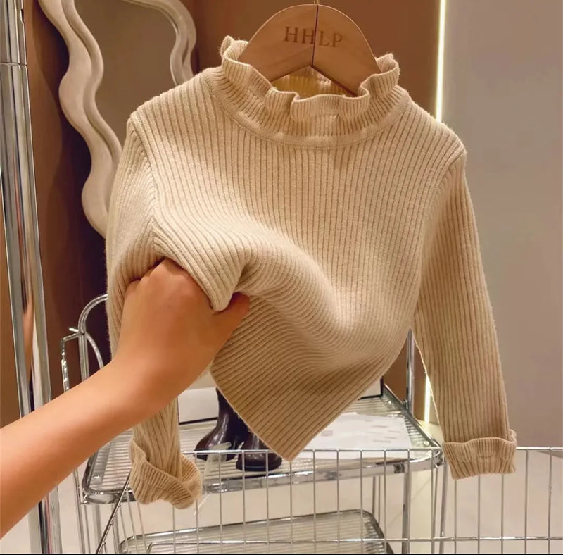 Toddler Cotton Sweater – Soft and Comfortable Toddler Clothing-Beige-80 for 12-18M-State of Style