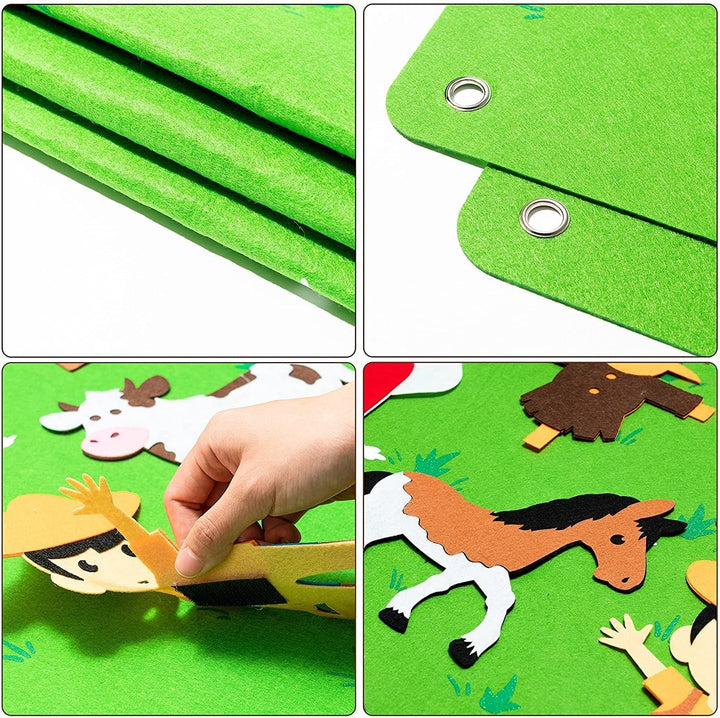 Toddler Felt Playboard - FeltAdventure-Farm-State of Style