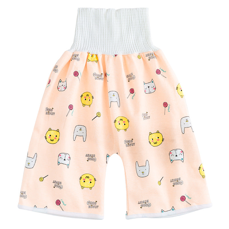 Toddler Potty Training Pants - PotjePro-Shorts-Orange Kittens-M (0-3 years)-State of Style