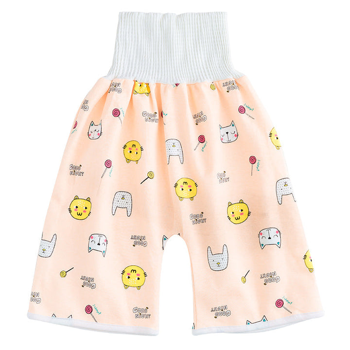 Toddler Potty Training Pants - PotjePro-Shorts-Orange Kittens-M (0-3 years)-State of Style