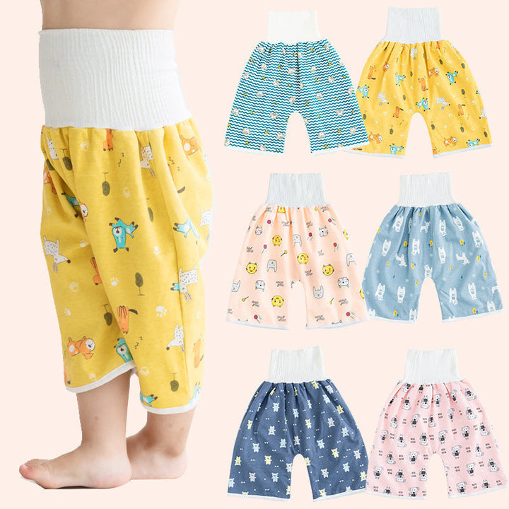 Toddler Potty Training Pants - PotjePro-Shorts-Pink Puppies-M (0-3 years)-State of Style