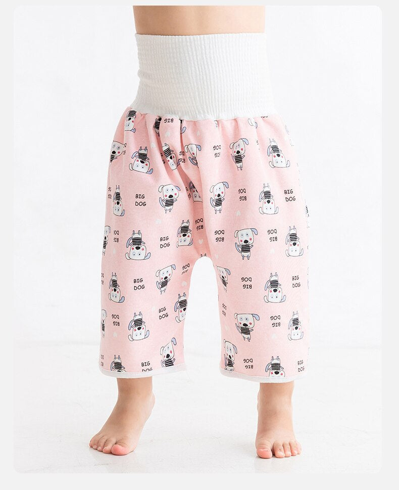 Toddler Potty Training Pants - PotjePro-Shorts-Pink Puppies-M (0-3 years)-State of Style