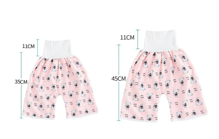 Toddler Potty Training Pants - PotjePro-Shorts-Pink Puppies-M (0-3 years)-State of Style