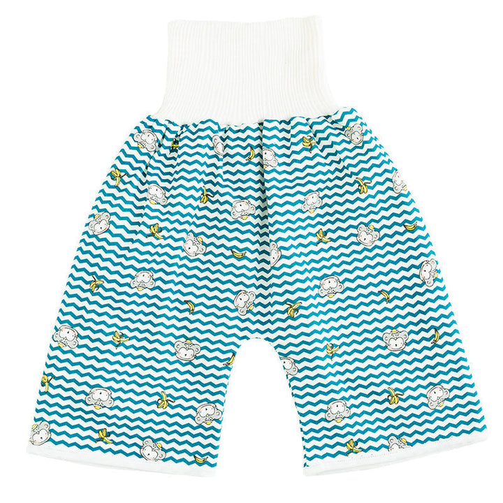 Toddler Potty Training Pants - PotjePro-Shorts-Striped Little Monkeys-M (0-3 years)-State of Style