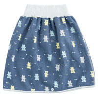 Toddler Potty Training Pants - PotjePro-Skirt-Blue Bears-M (0-3 years)-State of Style