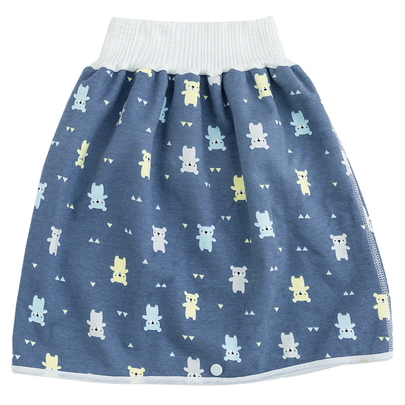 Toddler Potty Training Pants - PotjePro-Skirt-Blue Bears-M (0-3 years)-State of Style