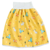 Toddler Potty Training Pants - PotjePro-Skirt-Yellow Puppies-M (0-3 years)-State of Style