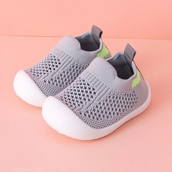 Toddler Shoes - PlayStep Sneakers-Gray-13 (9-12 months)-State of Style