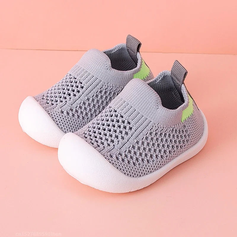 Toddler Shoes - PlayStep Sneakers-Gray-13 (9-12 months)-State of Style