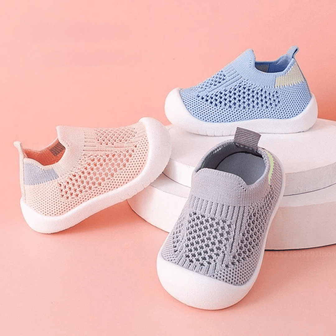 Toddler Shoes - PlayStep Sneakers-Gray-13 (9-12 months)-State of Style