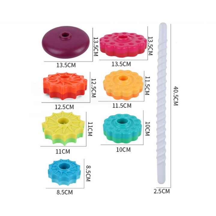 Toddler Stacking Tower - Twirl Tower-State of Style