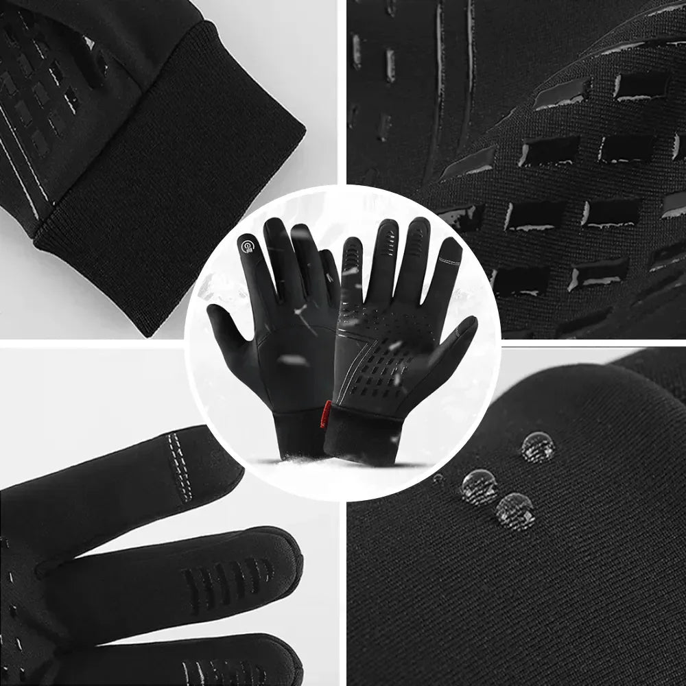 Touchscreen Winter Gloves - ThermaGuard-Black-M-State of Style