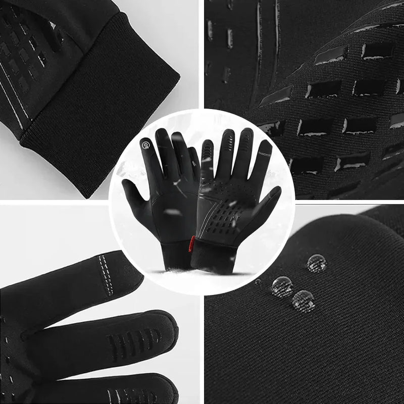 Touchscreen Winter Gloves - ThermaGuard-Black-M-State of Style