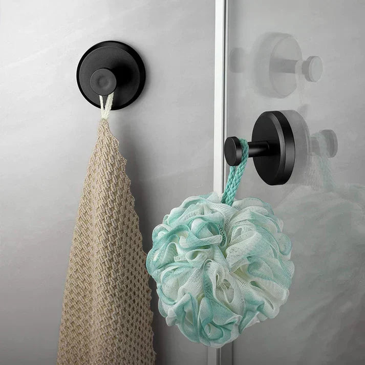 Towel hooks - SuperHold-Black-State of Style