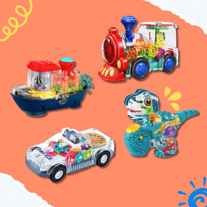 Toy Car with Music - SoundRacer-Boat-State of Style