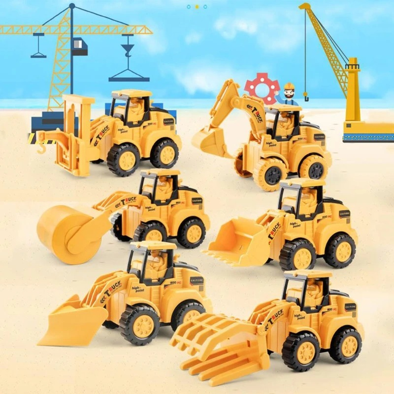 Toy Excavator Set - BuildBuddies-3 Pack-State of Style