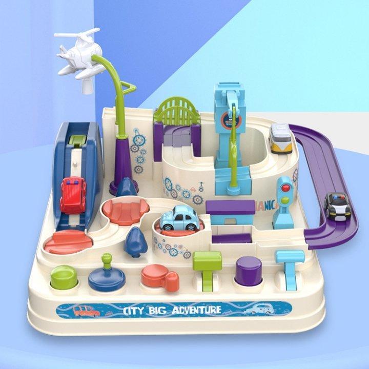 Toy Racing Track - TurboCity-Pearl White-State of Style
