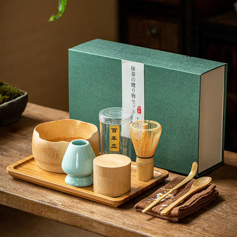 Traditional Matcha Gift Set - ZenMatcha-4-piece Zen set without box-State of Style