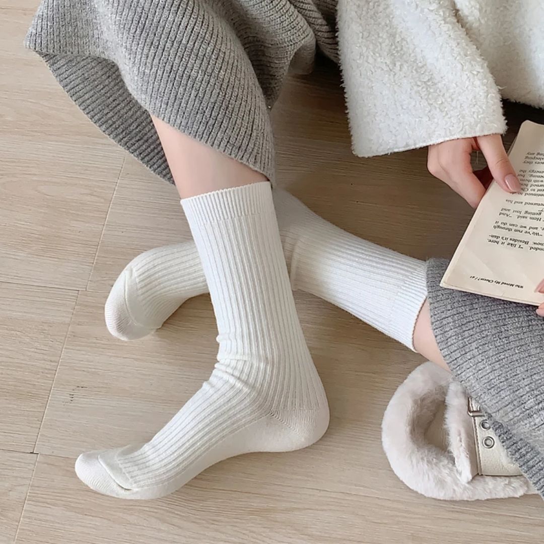 Traditional Trachten Socks Jennifer – Warm, Retro & Breathable-Coffee-State of Style