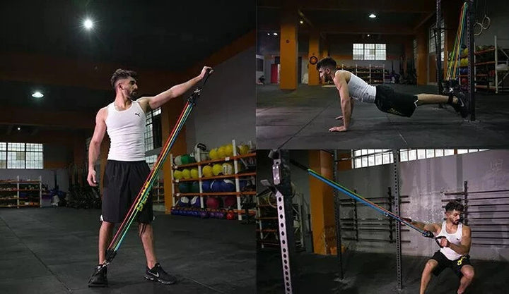 Training with Fitness Bands | Versatile Resistance Workout-11-piece set-State of Style