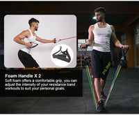 Training with Fitness Bands | Versatile Resistance Workout-11-piece set-State of Style