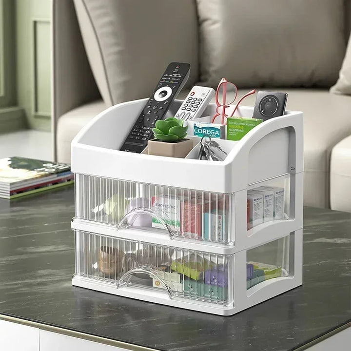 Transparent Acrylic Make-up Organizer - Clarityn-1-State of Style