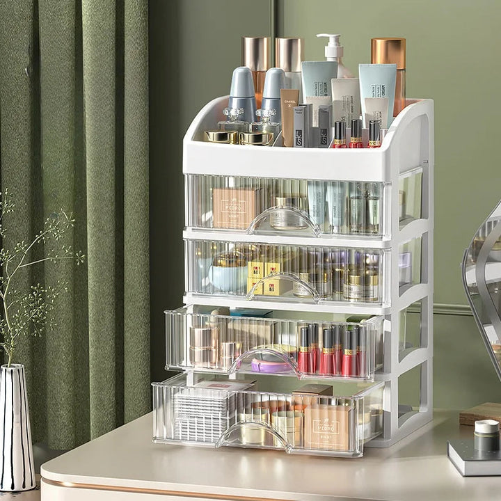 Transparent Acrylic Make-up Organizer - Clarityn-1-State of Style