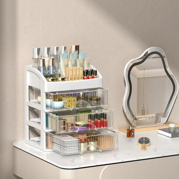Transparent Acrylic Make-up Organizer - Clarityn-1-State of Style
