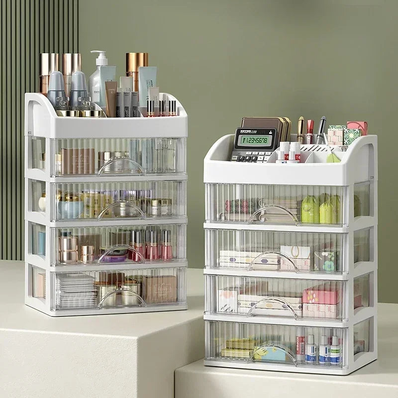 Transparent Acrylic Make-up Organizer - Clarityn-1-State of Style