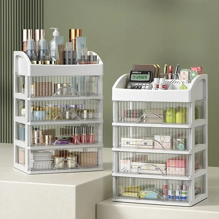 Transparent Acrylic Make-up Organizer - Clarityn-1-State of Style