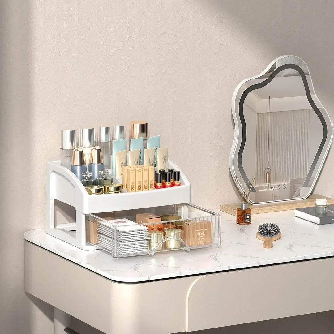 Transparent Acrylic Make-up Organizer - Clarityn-1-State of Style