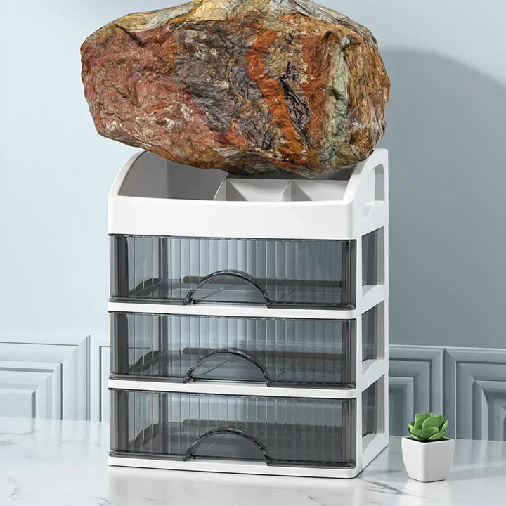 Transparent Acrylic Make-up Organizer - Clarityn-3-State of Style