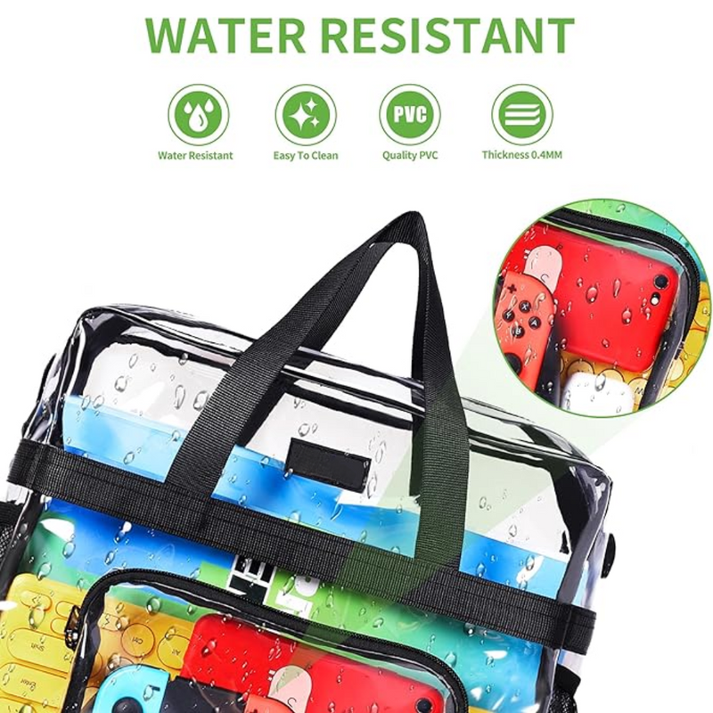 Transparent Tote Bag – CrystalTote-Black-State of Style