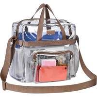 Transparent Tote Bag – CrystalTote-Brown-State of Style